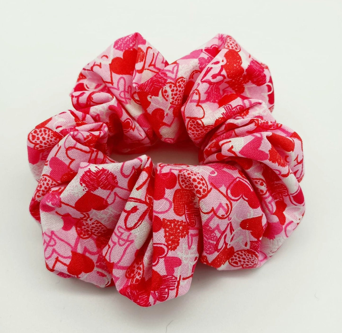 Valentines Day Love XL & Regular Size Cotton Thick Elastic Hair Tie