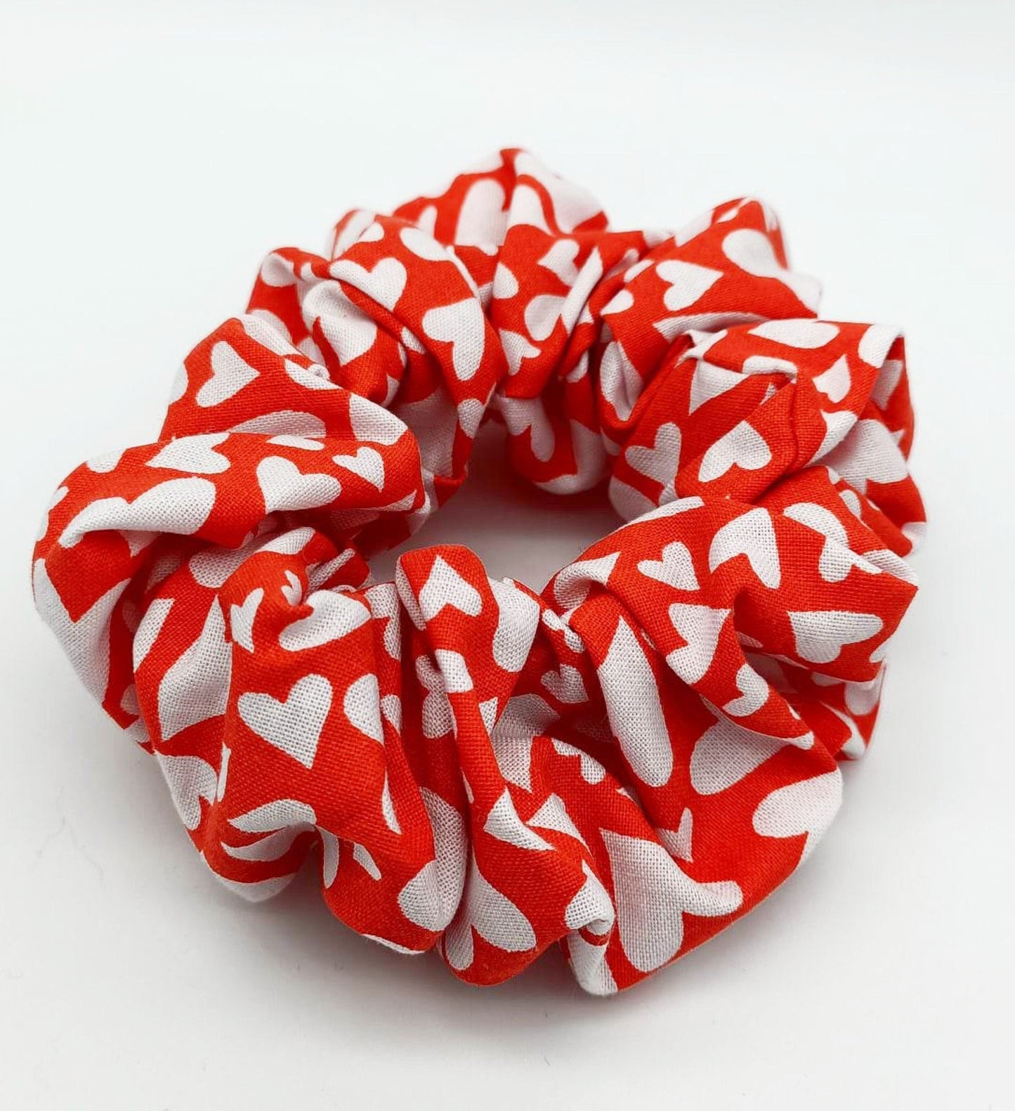 Valentines Day Love XL & Regular Size Cotton Thick Elastic Hair Tie